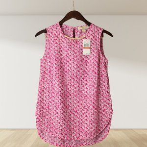 Pink Michael Kors Sleeveless Blouse